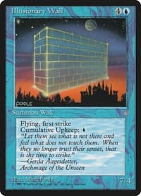 Illusionary Wall - Ice Age - Magic: The Gathering card