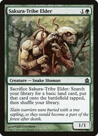 Sakura-Tribe Elder - Commander - Magic: The Gathering card
