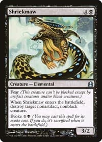 Shriekmaw - Commander - Magic: The Gathering card