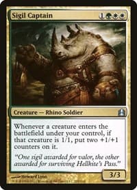 Sigil Captain - Commander - Magic: The Gathering card