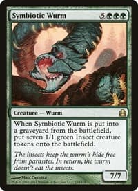 Symbiotic Wurm - Commander - Magic: The Gathering card