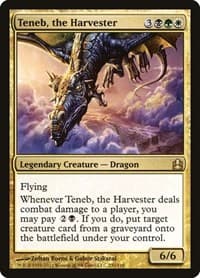 Teneb, the Harvester - Commander - Magic: The Gathering card