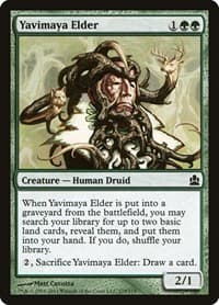 Yavimaya Elder - Commander - Magic: The Gathering card