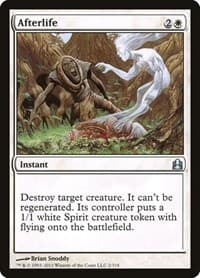Afterlife - Commander - Magic: The Gathering card