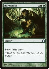 Harmonize - Commander - Magic: The Gathering card