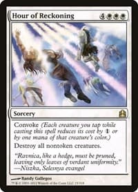 Hour of Reckoning - Commander - Magic: The Gathering card