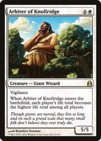 Arbiter of Knollridge - Commander - Magic: The Gathering card