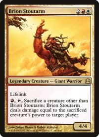 Brion Stoutarm - Commander - Magic: The Gathering card
