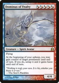 Dominus of Fealty - Commander - Magic: The Gathering card