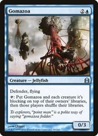 Gomazoa - Commander - Magic: The Gathering card
