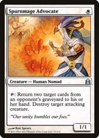 Spurnmage Advocate - Commander - Magic: The Gathering card