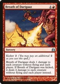 Breath of Darigaaz - Commander - Magic: The Gathering card