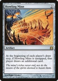 Howling Mine - Commander - Magic: The Gathering card