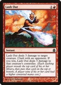 Lash Out - Commander - Magic: The Gathering card