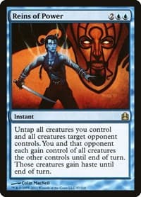 Reins of Power - Commander - Magic: The Gathering card