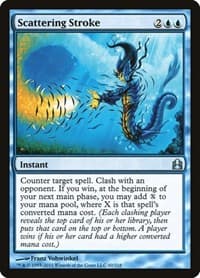 Scattering Stroke - Commander - Magic: The Gathering card
