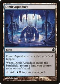 Dimir Aqueduct - Commander - Magic: The Gathering card
