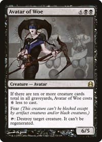 Avatar of Woe - Commander - Magic: The Gathering card