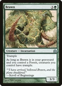 Brawn - Commander - Magic: The Gathering card