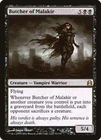 Butcher of Malakir - Commander - Magic: The Gathering card