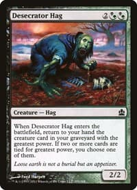 Desecrator Hag - Commander - Magic: The Gathering card