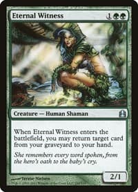 Eternal Witness - Commander - Magic: The Gathering card