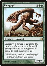 Lhurgoyf - Commander - Magic: The Gathering card