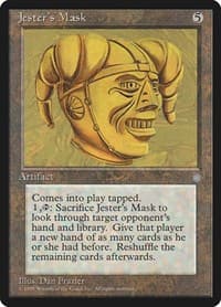 Jester's Mask - Ice Age - Magic: The Gathering card