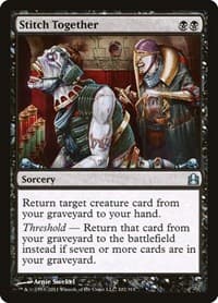 Stitch Together - Commander - Magic: The Gathering card