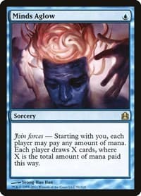 Minds Aglow - Commander - Magic: The Gathering card