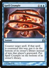 Spell Crumple - Commander - Magic: The Gathering card