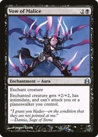 Vow of Malice - Commander - Magic: The Gathering card