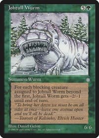 Johtull Wurm - Ice Age - Magic: The Gathering card