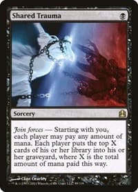Shared Trauma - Commander - Magic: The Gathering card