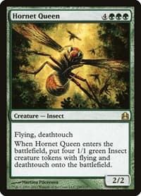 Hornet Queen - Commander - Magic: The Gathering card