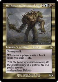 Sol'kanar the Swamp King (Retro Frame) - Dominaria Remastered - Magic: The Gathering card