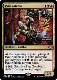 Pyre Zombie - Dominaria Remastered - Magic: The Gathering card