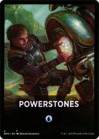Powerstones Theme Card - The Brothers' War - Magic: The Gathering card