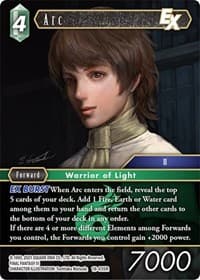Arc EX - Resurgence of Power - Final Fantasy TCG card