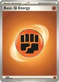 Basic Fighting Energy - 006 - SVE: Scarlet & Violet Energies - Pokemon card