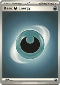 Basic Darkness Energy - 007 - SVE: Scarlet & Violet Energies - Pokemon card