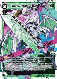 Bang, Making a Miracle - Welcome Back Diva -selector- - WIXOSS card