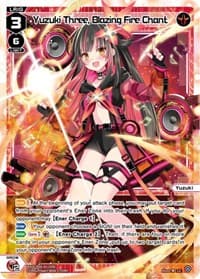 Yuzuki Three, Blazing Fire Chant - Welcome Back Diva -selector- - WIXOSS card
