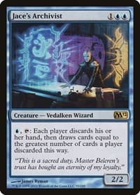 Jace's Archivist - Magic 2012 (M12) - Magic: The Gathering card