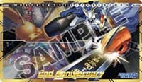 Digimon Card Game: 2nd Anniversary Set Promotional Playmat - Bandai Playmats - Playmats card