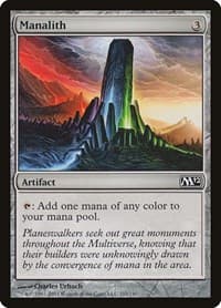 Manalith - Magic 2012 (M12) - Magic: The Gathering card