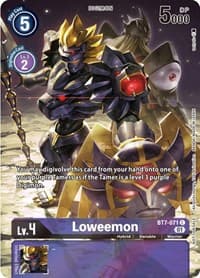 Loweemon (2nd Anniversary Frontier Card) - Next Adventure - Digimon Card Game card