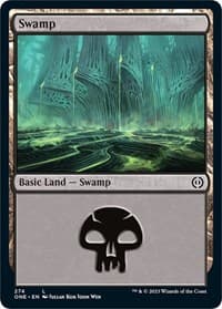 Swamp (274) - Phyrexia: All Will Be One - Magic: The Gathering card