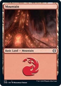 Mountain (275) - Phyrexia: All Will Be One - Magic: The Gathering card
