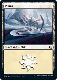 Plains (272) - Phyrexia: All Will Be One - Magic: The Gathering card